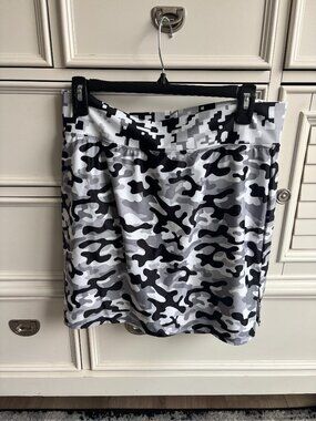Skort Obsession - CAMO BLACK SKORT, Size L